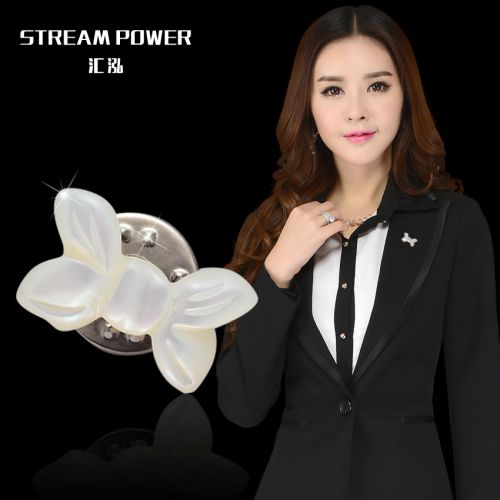 Broche femme en Nacre - Ref 1178726