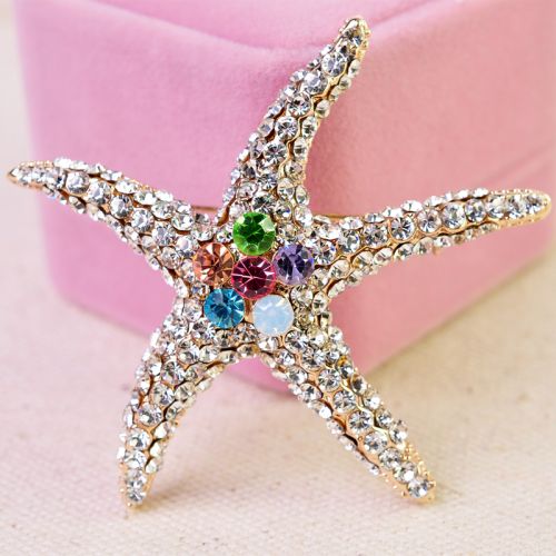 Broche femme KANAMINA en Alliage argent et plaqué or - Ref 1178760