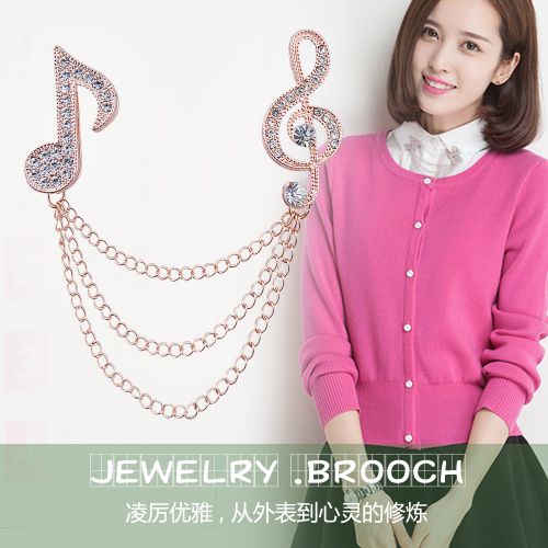 Broche femme en Alliage argent et plaqué or - Ref 1178769