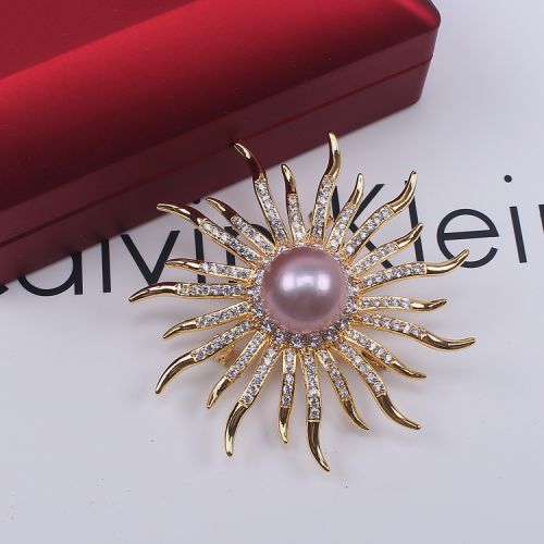 Broche en argenterie - Ref 1178818