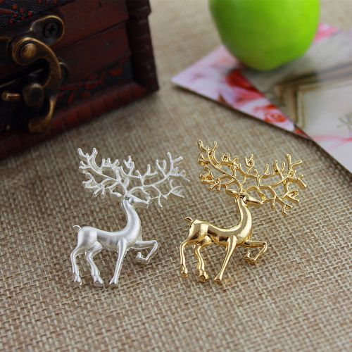 Broche femme en Alliage argent et plaqué or - Ref 1178826