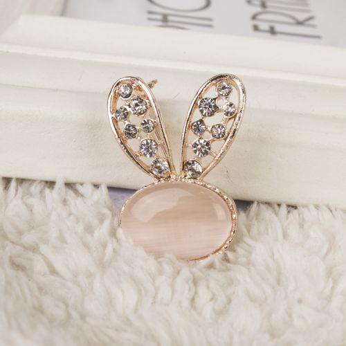 Broche femme en Alliage argent et plaqué or - Ref 1178831