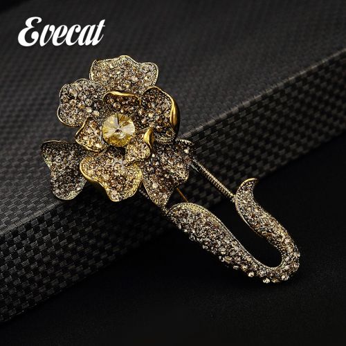 Broche femme en Alliage argent et plaqué or - Ref 1178841