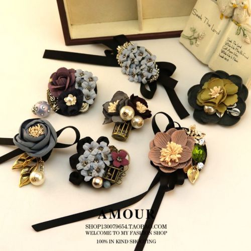 Broche femme en Matériau mixte - Ref 1179061
