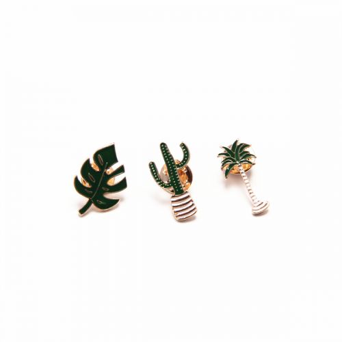 Broche en Alliage argent et plaqué or - Ref 1179064