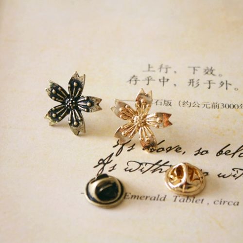 Broche femme en Alliage argent et plaqué or - Ref 1179178