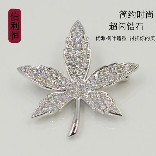 Broche femme en Zircon diamant - Ref 1179200