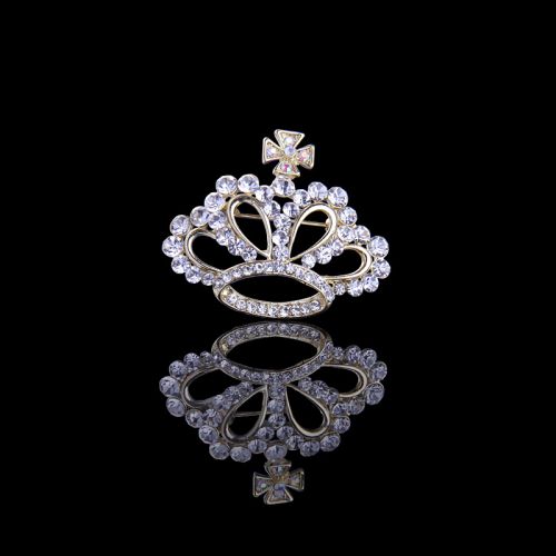 Broche en Alliage argent et plaqué or - Ref 1179216