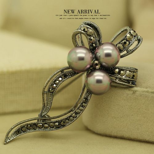 Broche femme en Alliage argent et plaqué or - Ref 1179223