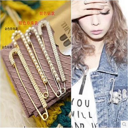 Broche femme en Alliage argent et plaqué or - Ref 1179251