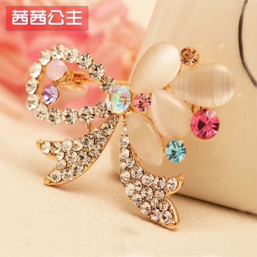 Broche femme en Alliage argent et plaqué or - Ref 1179265