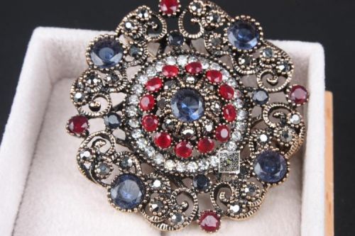 Broche en Alliage argent et plaqué or - Ref 1179313