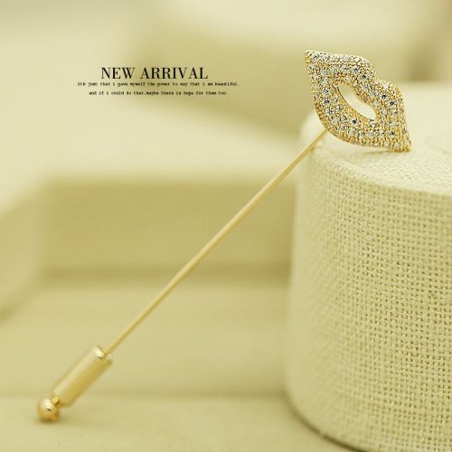 Broche femme en Alliage argent et plaqué or - Ref 1179315