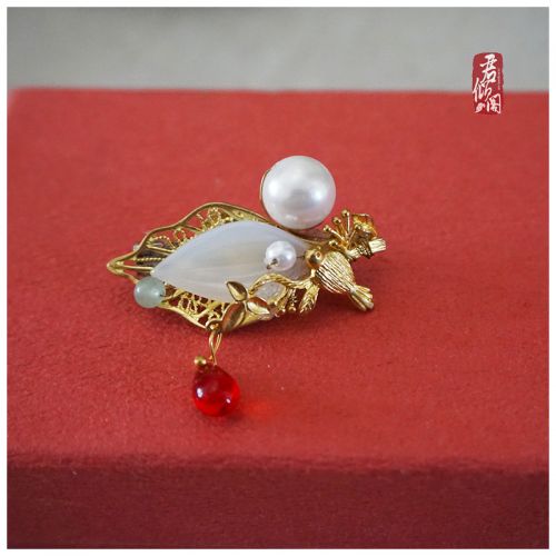 Broche en Nacre - Ref 1179320