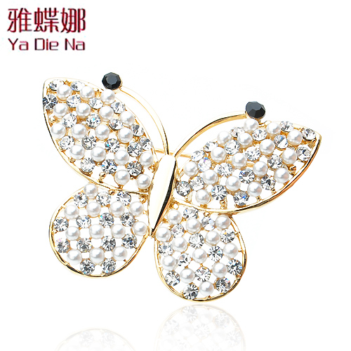 Broche femme en Zircon diamant - Ref 1179338