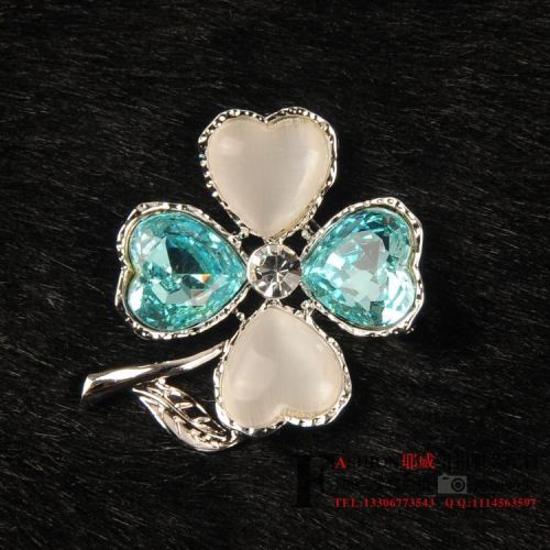 Broche femme en Alliage argent et plaqué or - Ref 1179345