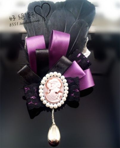 Broche femme en ruban - Ref 1179356