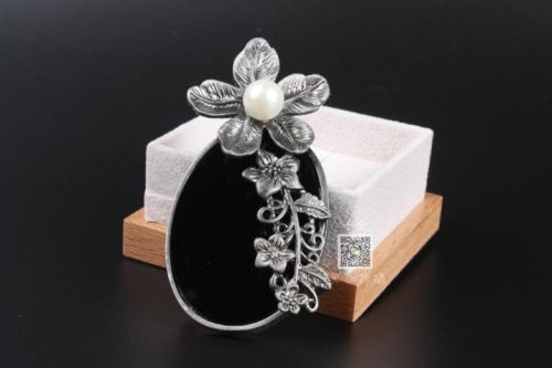 Broche en Alliage argent et plaqué or - Ref 1179403