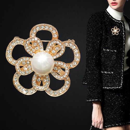 Broche femme en Nacre - Ref 1179425