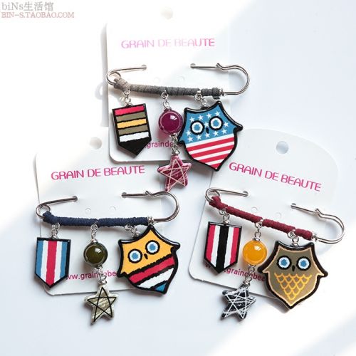 Broche GRAIN DE BEAUTE en Matériau mixte - Ref 1179460