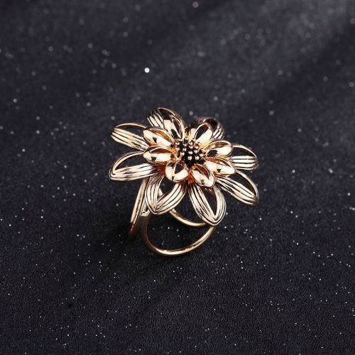 Broche femme KING en Alliage argent et plaqué or - Ref 1179524