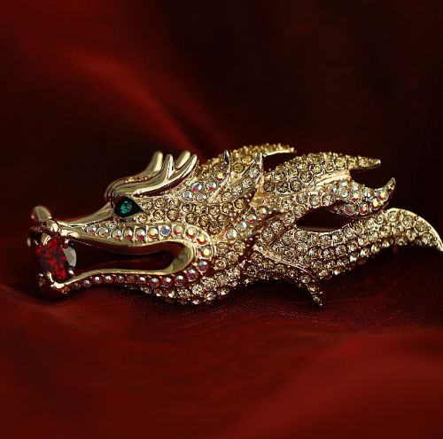 Broche femme en Alliage argent et plaqué or - Ref 1179542