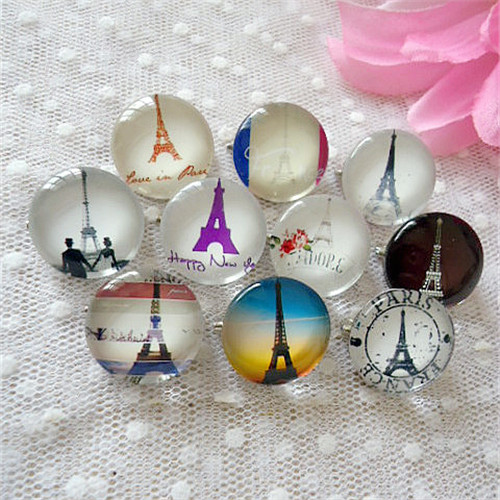 Broche Lovers en cristal artificiel - Ref 1180382