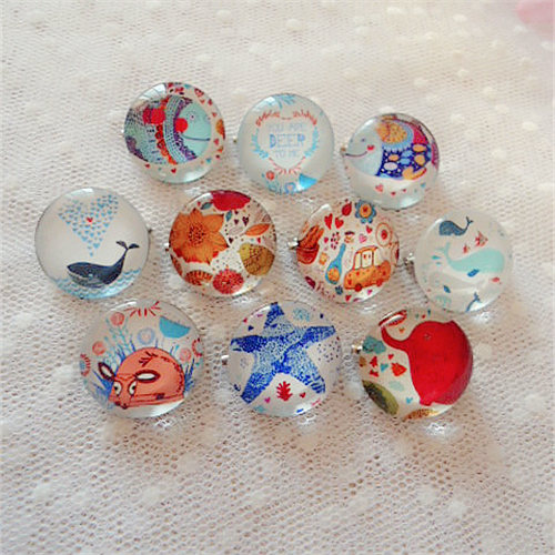 Broche Lovers en cristal artificiel - Ref 1180397
