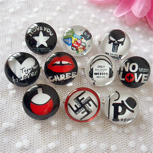 Broche Lovers en cristal artificiel - Ref 1180433