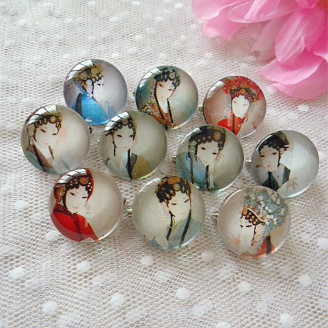 Broche Lovers en cristal artificiel - Ref 1180492
