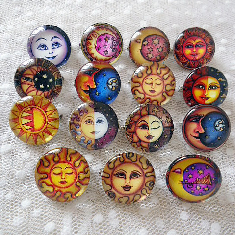 Broche Lovers en cristal artificiel - Ref 1180516
