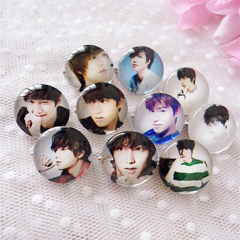 Broche Lovers en cristal artificiel - Ref 1180526