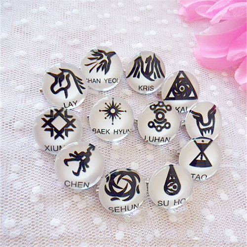 Broche Lovers en cristal artificiel - Ref 1180555