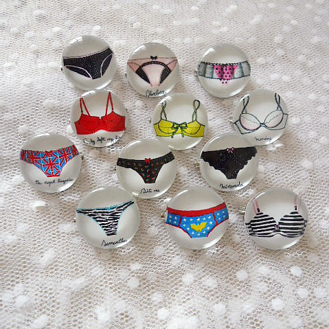 Broche Lovers en cristal artificiel - Ref 1180583