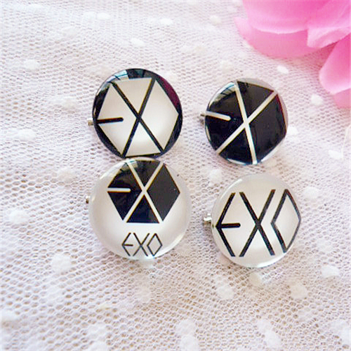 Broche Lovers en cristal artificiel - Ref 1180606