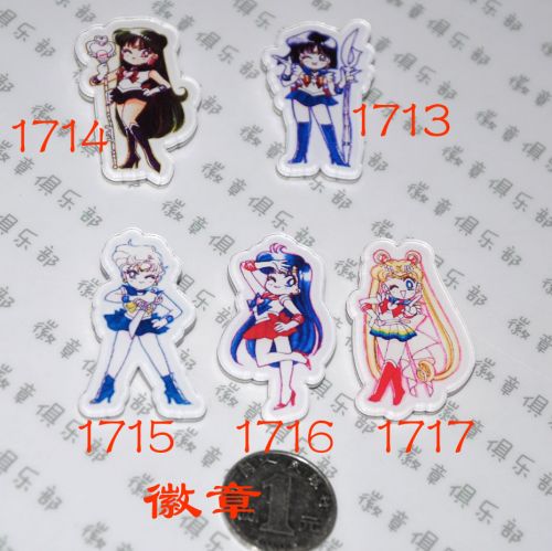 Broche Lovers en plexiglas - Ref 1181044