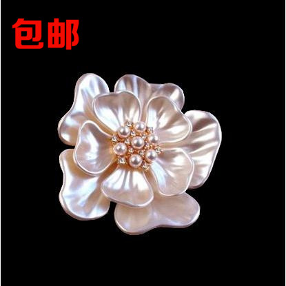Broche femme YABEI en Alliage argent et plaqué or - Ref 1181071