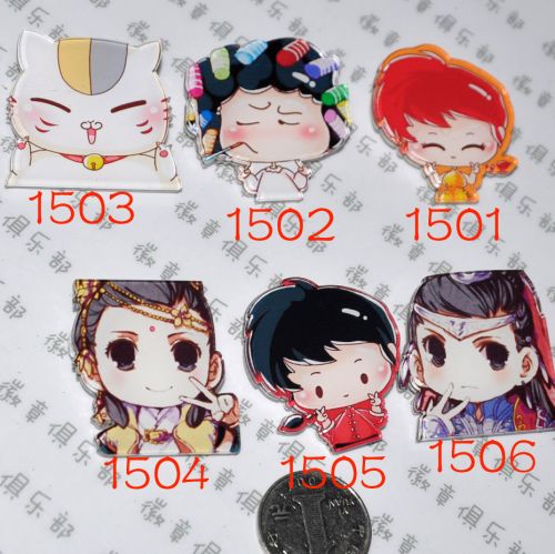 Broche Lovers en plexiglas - Ref 1181122