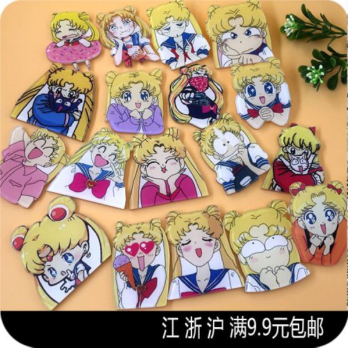 Broche femme en plexiglas - Ref 1181239