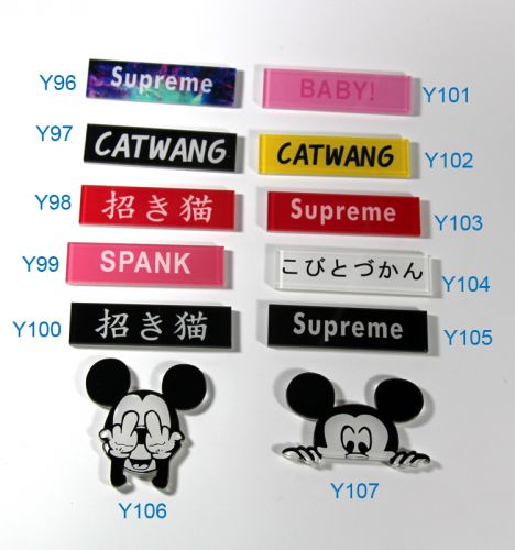 Broche en plexiglas - Ref 1181530