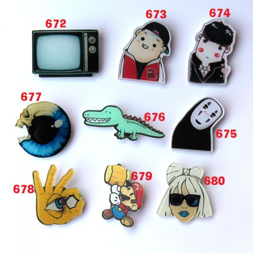 Broche en plexiglas - Ref 1181621