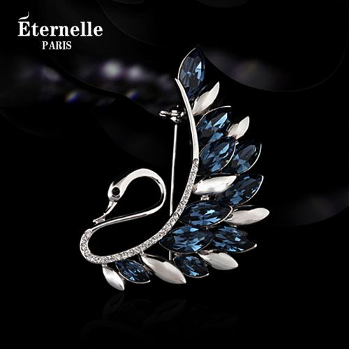 Broche ETERNELLE en cristal autrichien - Ref 1182035