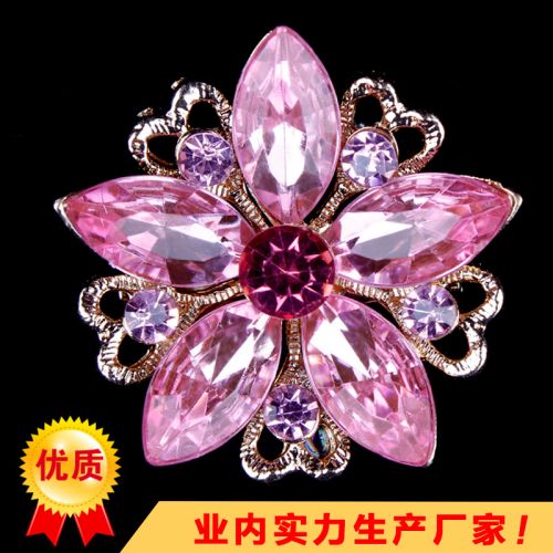 Broche femme en Alliage argent et plaqué or - Ref 1182093