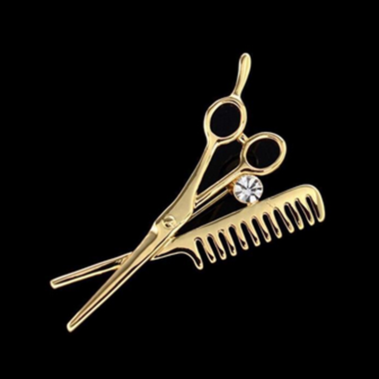 Broche femme en Alliage argent et plaqué or - Ref 1182174