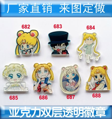 Broche en plexiglas - Ref 1182249