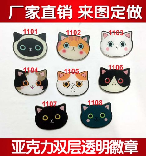 Broche en plexiglas - Ref 1182253