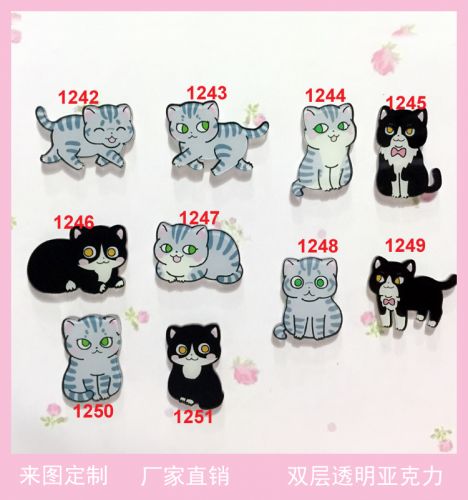 Broche en plexiglas - Ref 1182296