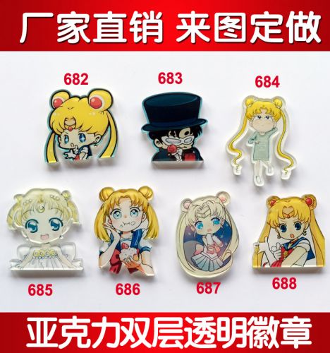 Broche en plexiglas - Ref 1182418