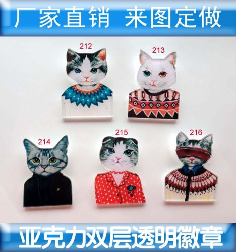 Broche en plexiglas - Ref 1182493