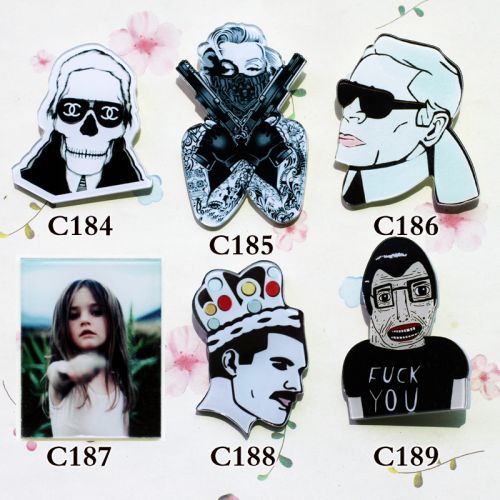 Broche en plexiglas - Ref 1182622